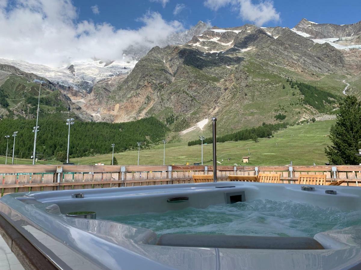 Palace Luxury Wellness Apartment And Boutique Hotel Ski-In-Out Saas Fee 외부 사진