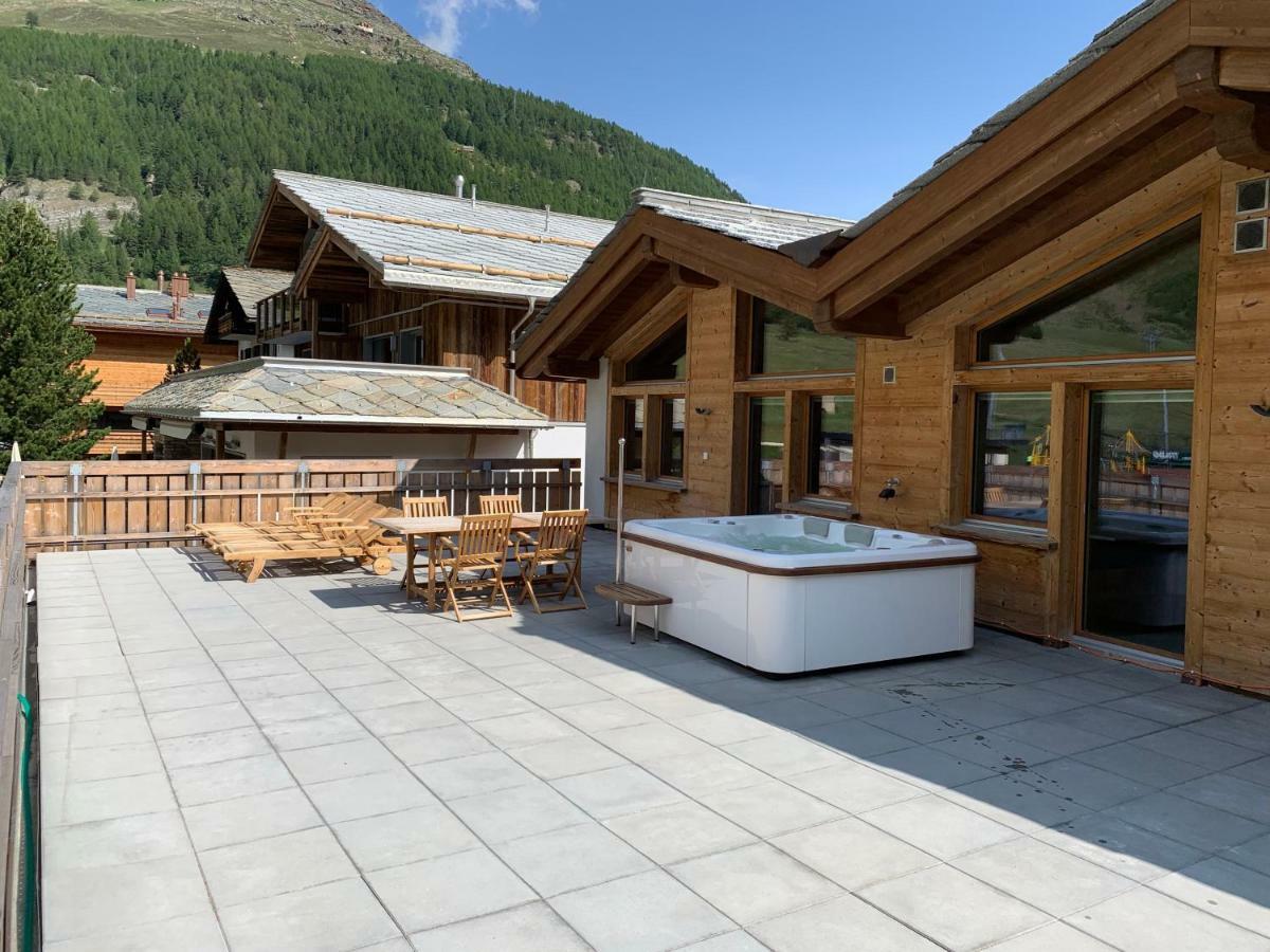 Palace Luxury Wellness Apartment And Boutique Hotel Ski-In-Out Saas Fee 외부 사진